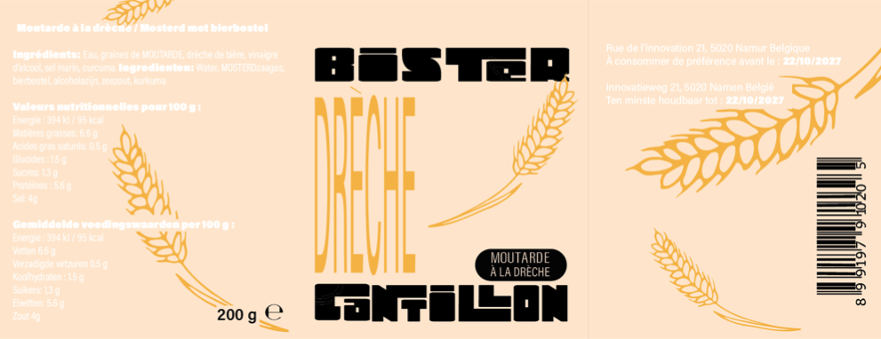 Packaging BISTER x CANTILLON