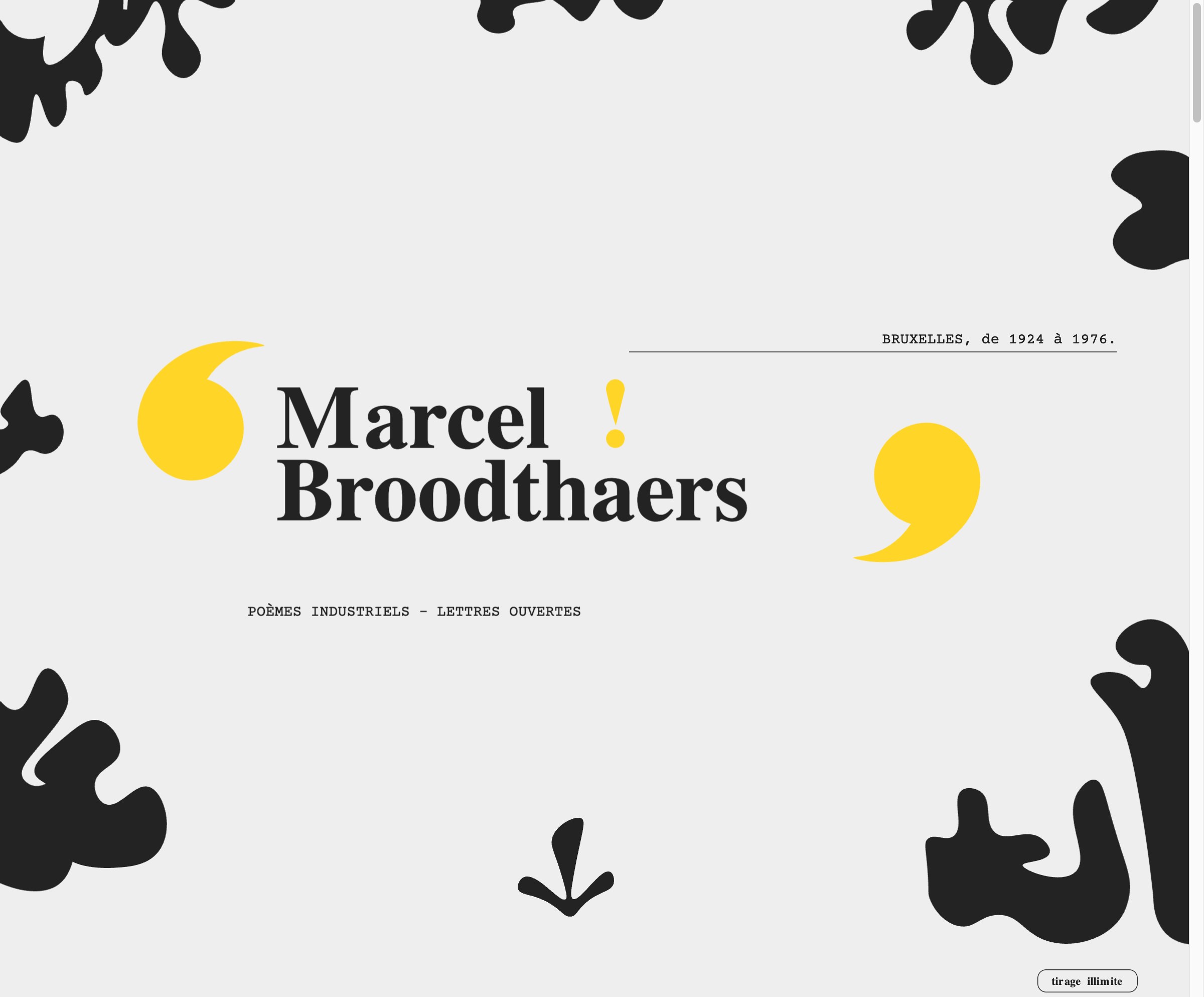AMM — Petra / Marcel Broodthaers