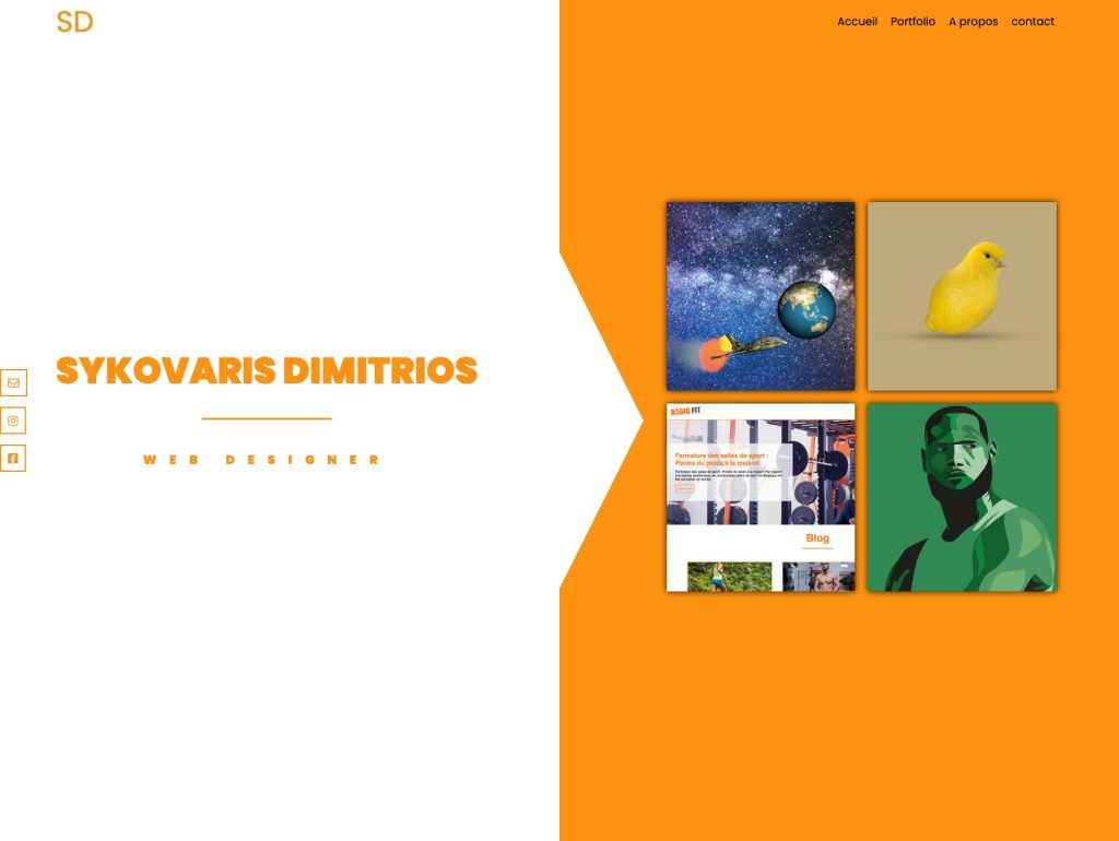 Portfolio — Étudiant 20