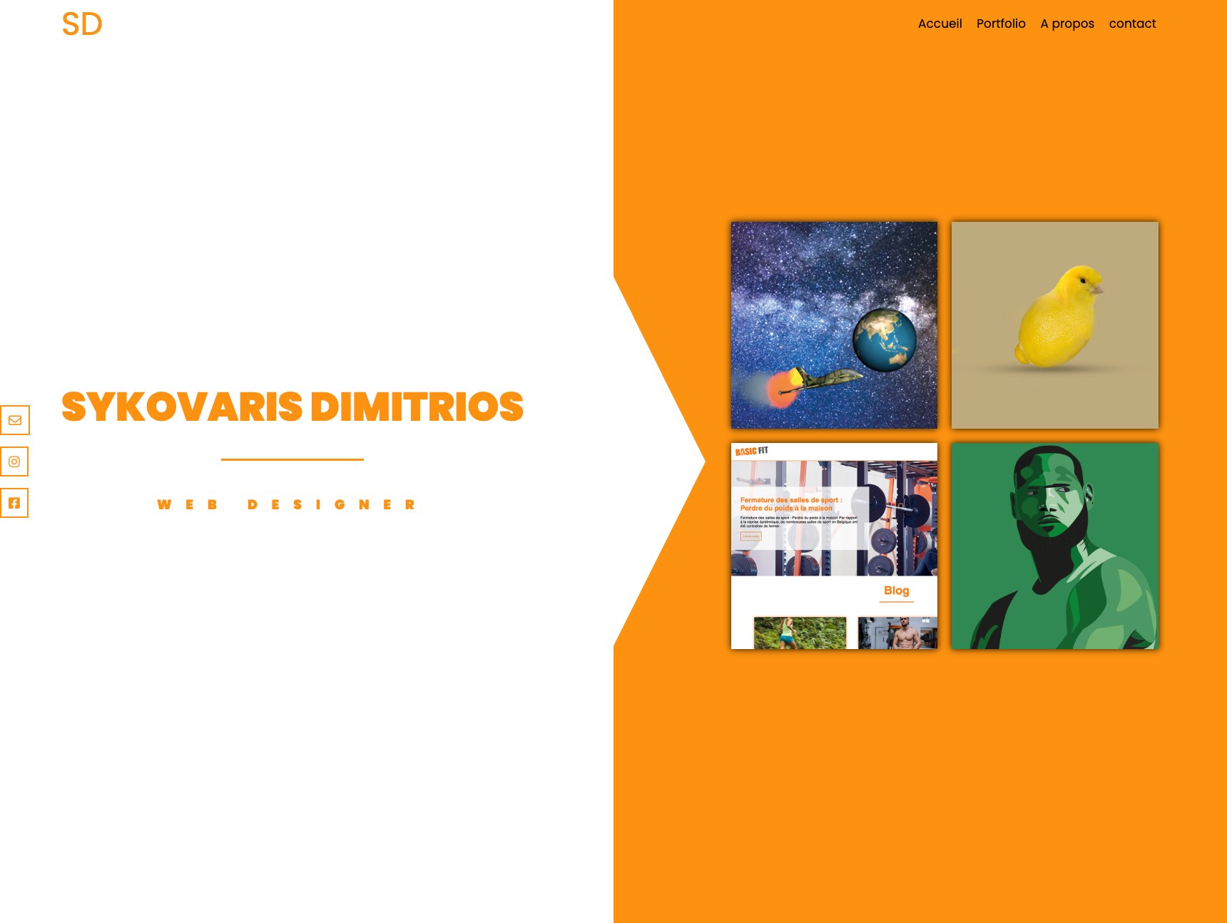 Portfolio — Étudiant 20