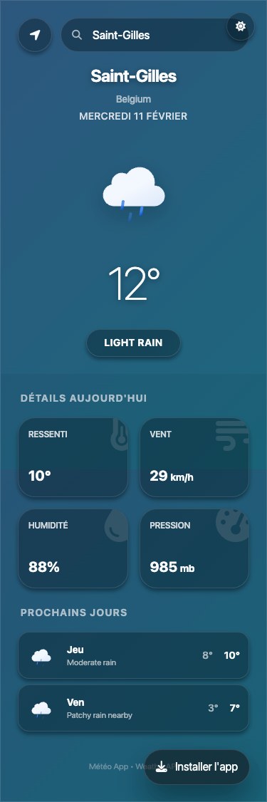 Taichi — Weather App